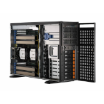 Supermicro SYS-741GE-TNRT server barebone Intel C741 LGA 4677 (Socket E) Tower Black