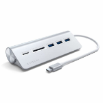 Satechi ST-TCHCRS laptop dock/port replicator USB 3.2 Gen 1 (3.1 Gen 1) Type-C Silver