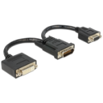 DeLOCK 65555 video cable adapter 0.2 m DMS DVI-I Black