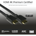 ACT 1,5 meter HDMI High Speed premium certified kabel v2.0 HDMI-A male - HDMI-A male