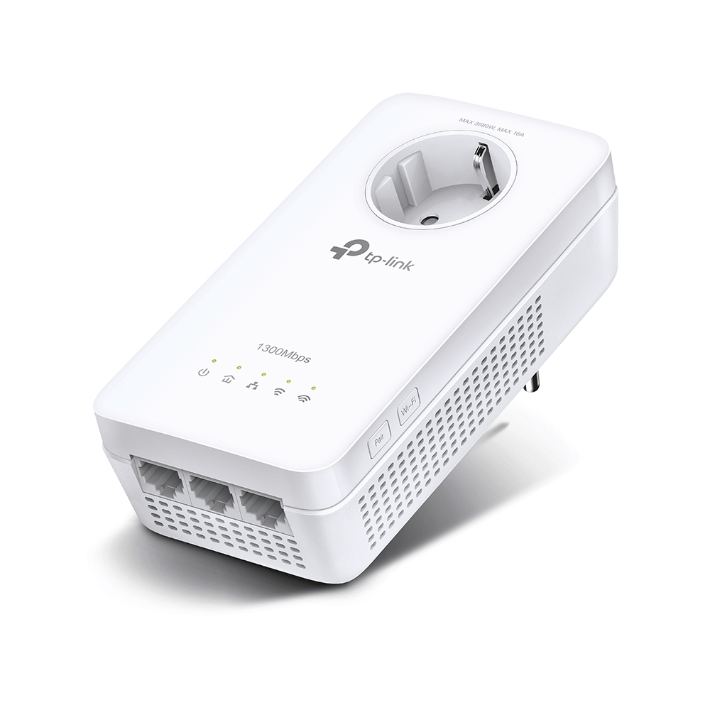 Image of TP-Link TL-WPA8631P PowerLine network adapter 300 Mbit/s Ethernet...