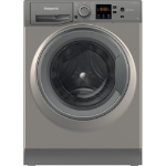 Hotpoint 8kg Washing Machine Freestanding Graphite With Steam A-rated