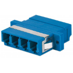 Intellinet 760577 glasvezeladapter LC/LC Blauw