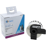 G&G 14986 labelprinter-tape Zwart op wit DK