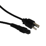 Videk C5 Connector to US Mains 3 Pin M Cable 2Mtr