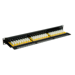 VALUE Cat.6 19" patchpanel, 24 ports, UTP