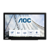 AOC 01 Series I1601FWUX computer monitor 39.6 cm (15.6") 1920 x 1080 pixels Full HD LED Silver, Black