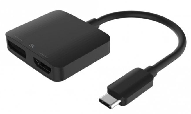 Cables Direct USB3C-HDMI-DP01A laptop dock/port replicator Wired USB 3.2 Gen 1 (3.1 Gen 1) Type-C Black