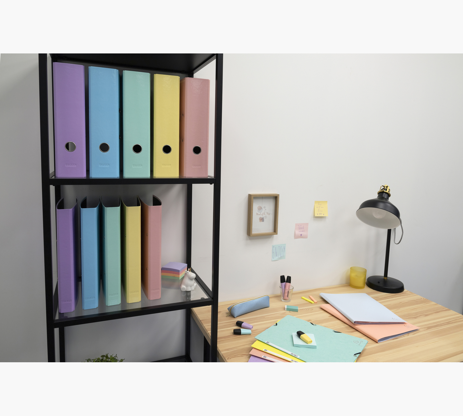 Exacompta 53560E ring binder A4 Assorted colours