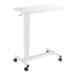 LogiLink Hight adjustable overbed table, gas spring, white