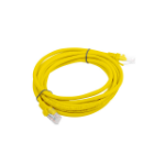 Lanberg PCU6-10CC-0300-Y networking cable Yellow 3 m Cat6 U/UTP (UTP)