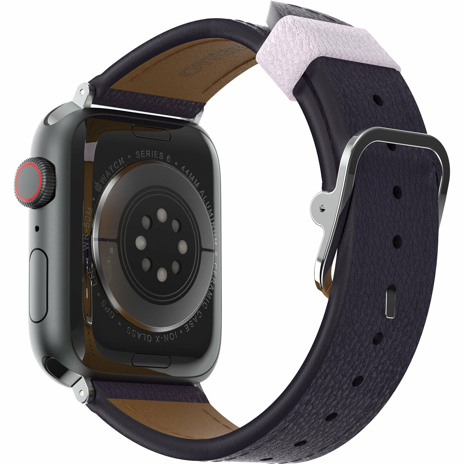 OtterBox Symmetry Cactus Series for Apple Watch 42/44/45mm, Plum Luxe