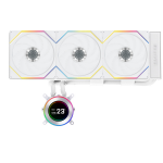 Lian Li GA II Hydroshift II LCD-C 360TL Computer case All-in-one liquid cooler 12 cm White 1 pc(s)
