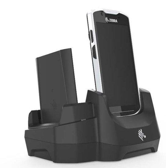 Zebra CRD-TC5X-2SETH-02 charging station organizer Freestanding Plasti