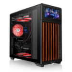 Thermaltake TR300 WS Midi Tower Black, Wood