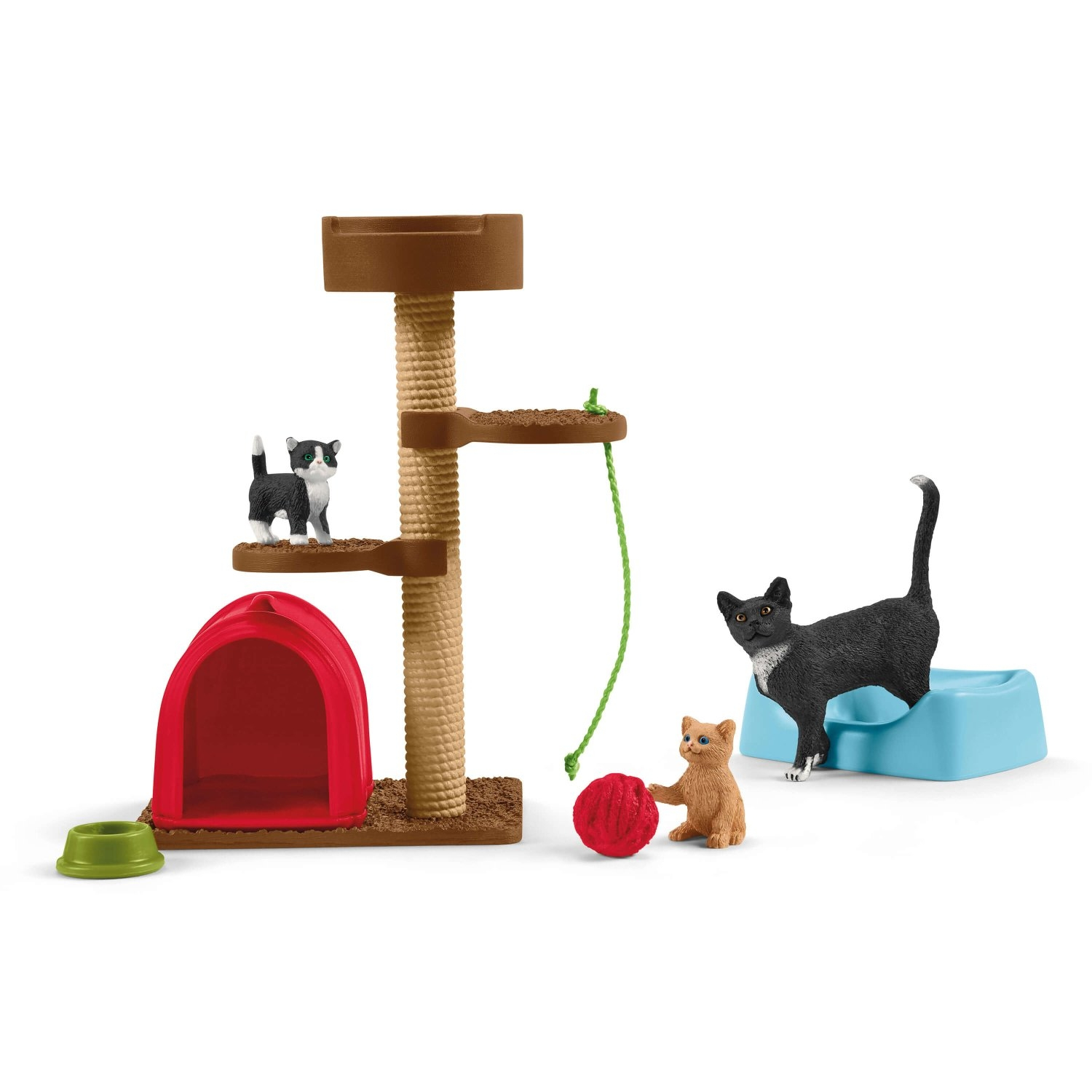 Image of Schleich Farm World Playtime for cute cats - 3 yr(s) - Multicolor...