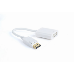 Gembird A-DPM-DVIF-002-W video kabel adapter 0,1 m DisplayPort DVI Wit
