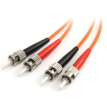 StarTech.com FIBSTST1 InfiniBand/fibre optic cable 39.4" (1 m) ST Orange