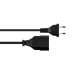 Alcasa P0300-S010 power cable Black 1 m Power plug type C