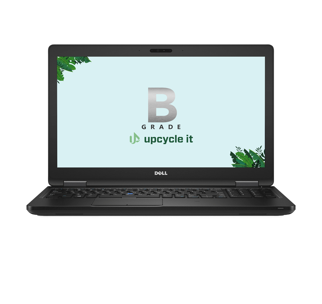 upcycle it Dell Inc. Lattitude 5580 (Refurbished) B Intel® Core™ i5 i5-7200U Laptop 38.1 cm (15") Full HD 8 GB 256 GB SSD Windows 10 Pro Black