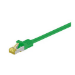 Microconnect 3m Cat7 S/FTP networking cable Green S/FTP (S-STP)