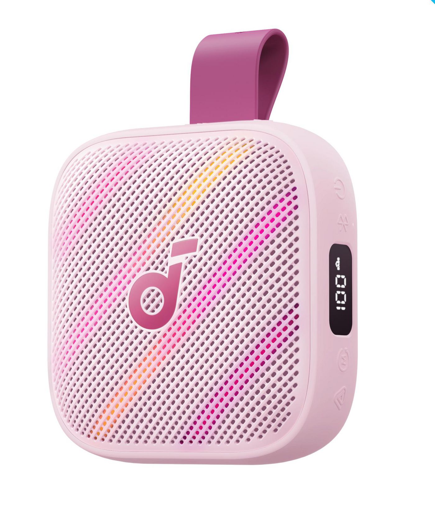 Anker Boom Go 3i Party speaker Pink 15 W