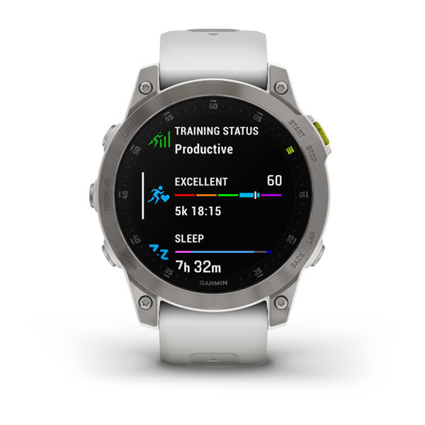 Image of Garmin epix Gen 2 3.3 cm (1.3") AMOLED 45 mm White GPS (satellite)