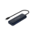 Hypertec ProDock - 6-in-1 USB-C Portable Hub. Included 1 x HDMI; 2 x USB-A 3.0 and 3 x USB TYPE-C. 85w power passthrough