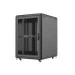 Lanview RSL22U81BL rack cabinet 22U Freestanding rack Black