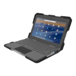 InfoCase AO-SNP-C722 laptop case 11.6" Hardshell case Black, Transparent