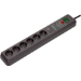 Brennenstuhl Secure-Tec Surge Protection 15.000 A Black 6 AC outlet(s) 3 m