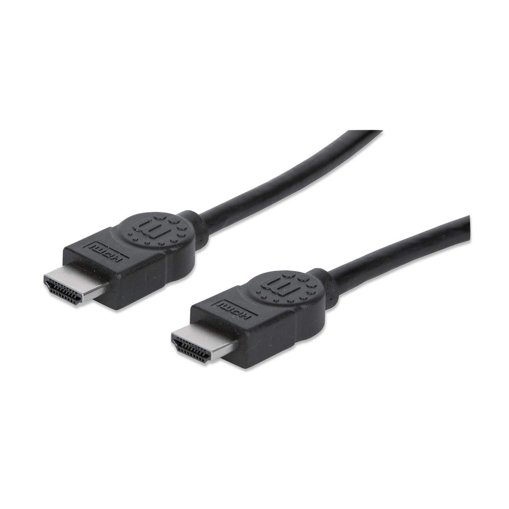 Photos - Cable (video, audio, USB) MANHATTAN HDMI Cable, 1080p@60Hz , 10m, Male to Male, Blac 322 (High Speed)