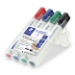 Staedtler Lumocolor marker 4 pc(s) Bullet tip Black, Blue, Green, Red