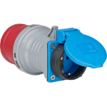 Brennenstuhl 1081690 power plug adapter Blue, Grey, Red