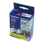 Brother TZ-S251 DirectLabel black on white extra strong Laminat 24mm x 8m for Brother P-Touch TZ 3.5-24mm/HSE/36mm/6-24mm/6-36mm