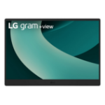 LG 17MT70 Portable monitor Black, Stainless steel 43.2 cm (17") LED 2560 x 1600 pixels