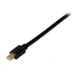 StarTech.com 3 m lange Mini DisplayPort-naar-VGA-adapterconverterkabel mDP naar VGA 1920x1200 zwart