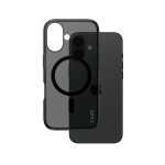 PanzerGlass CARE by ® Flagship Case Smokey Urban Combat w. Black MagSafe iPhone 16