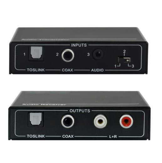Vivolink VLEXTA170 AV extender AV transmitter &amp; receiver Black