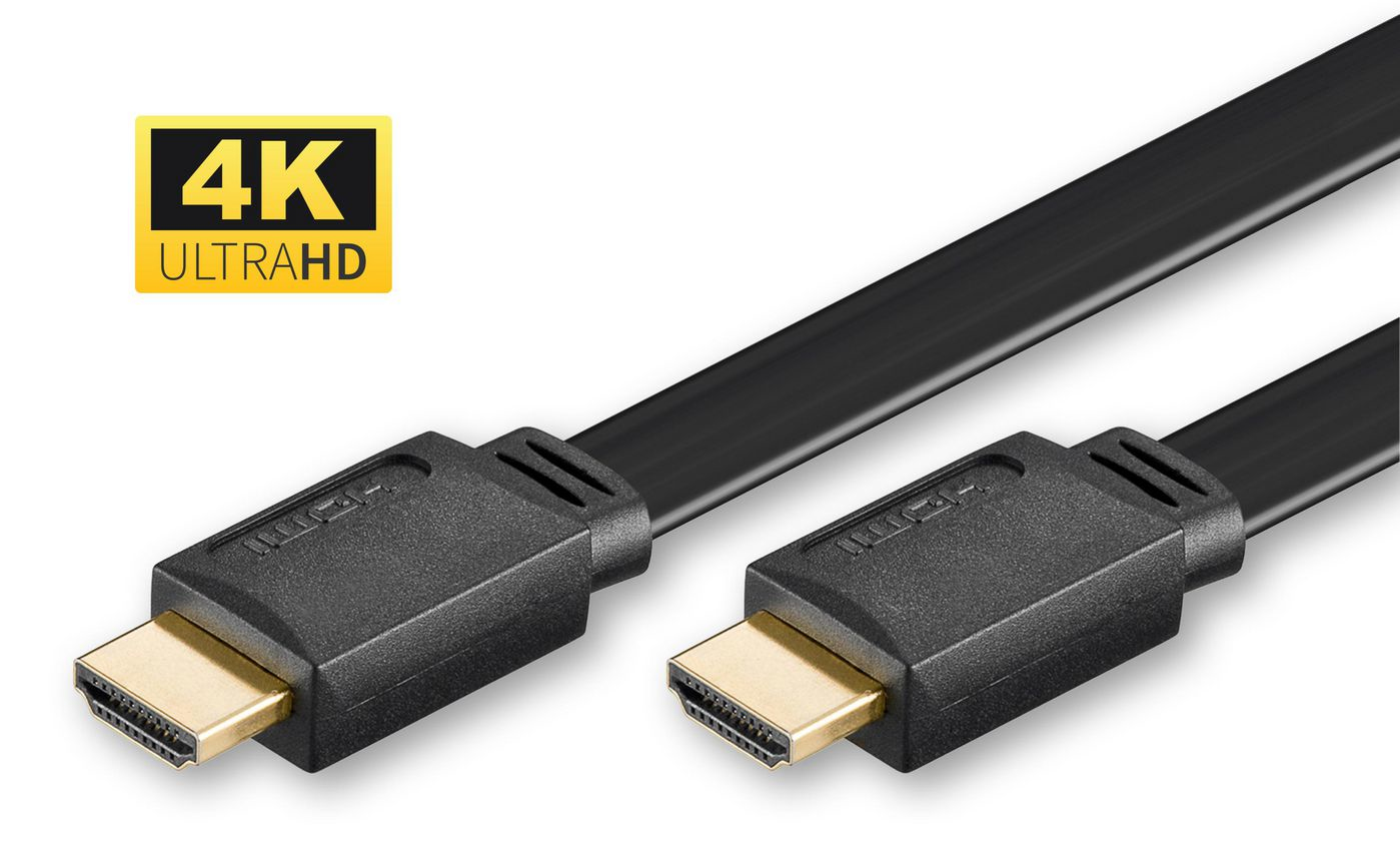 Image of Microconnect HDMI High Speed flat cable, 2m