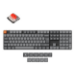 Keychron K5 Max keyboard Universal USB + RF Wireless + Bluetooth QWERTY UK English Black, Grey