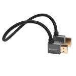 Kondor Blue KB-FHDMI-12RA-LA-BK HDMI cable 0.3 m HDMI Type A (Standard) HDMI Type D (Micro) Black
