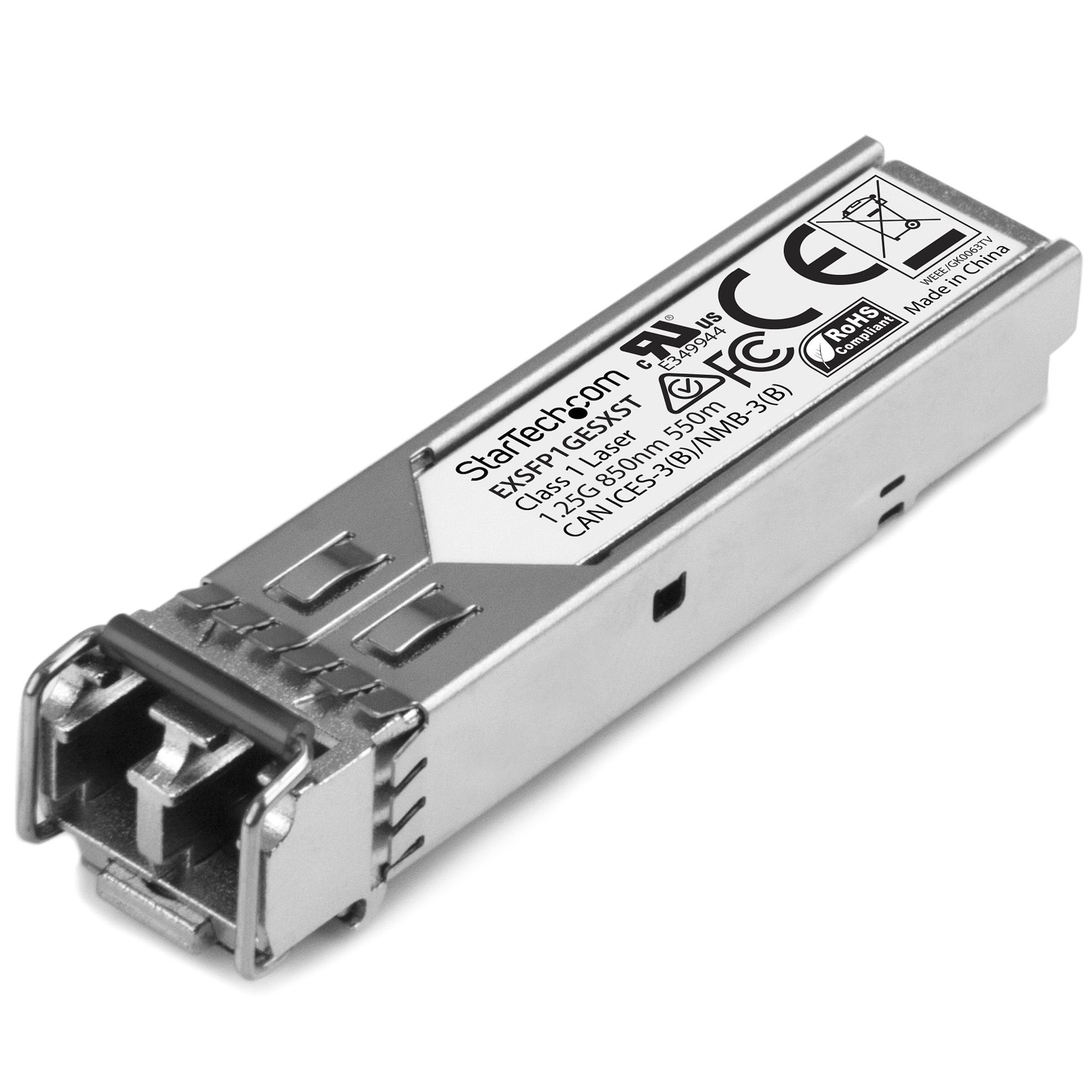 Image of StarTech.com Juniper EX-SFP-1GE-LX Compatible SFP Transceiver...
