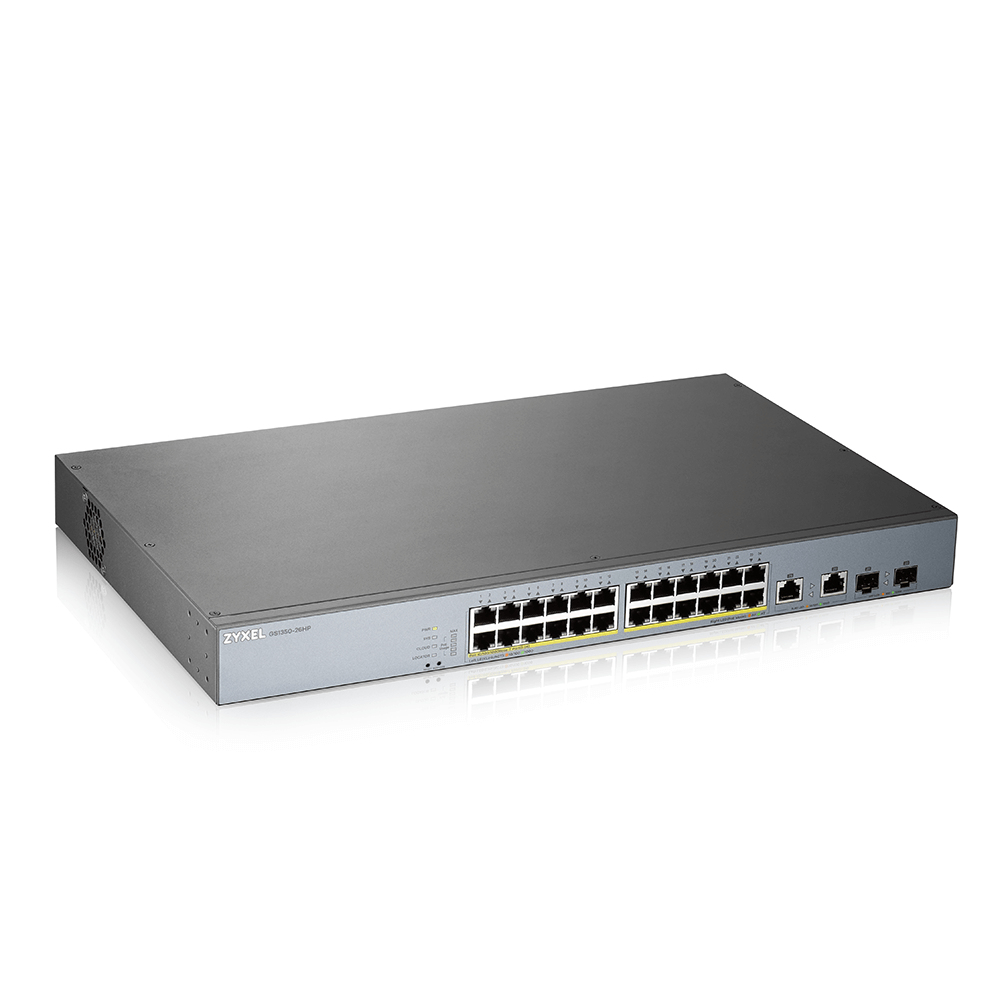 Image of Zyxel GS1350-26HP Managed L2 Gigabit Ethernet (10/100/1000) Power...