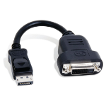 Matrox CAB-DP-DVIF video cable adapter 0.2 m DisplayPort DVI-D Black