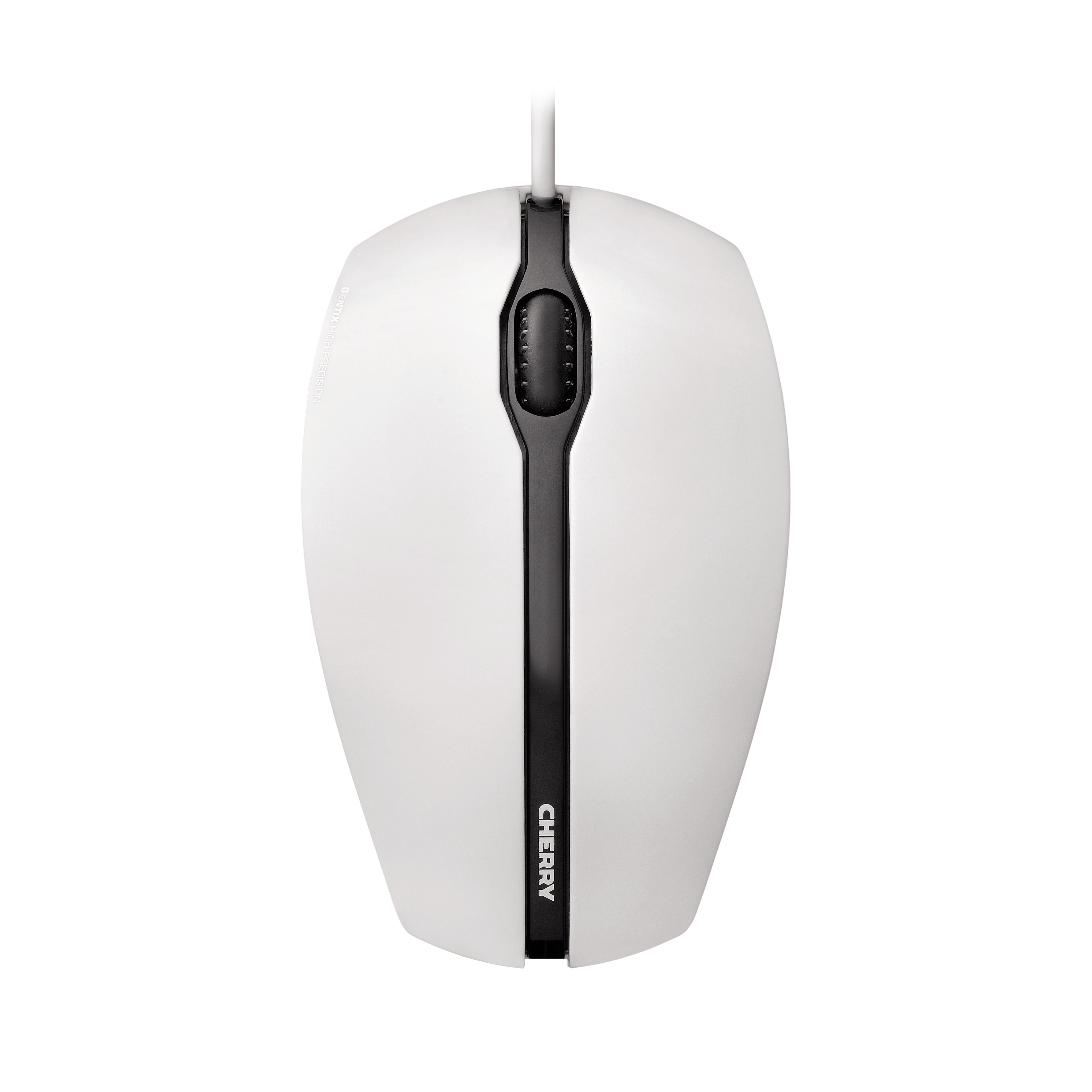 Image of CHERRY GENTIX CORDED MOUSE, Pale Grey, USB