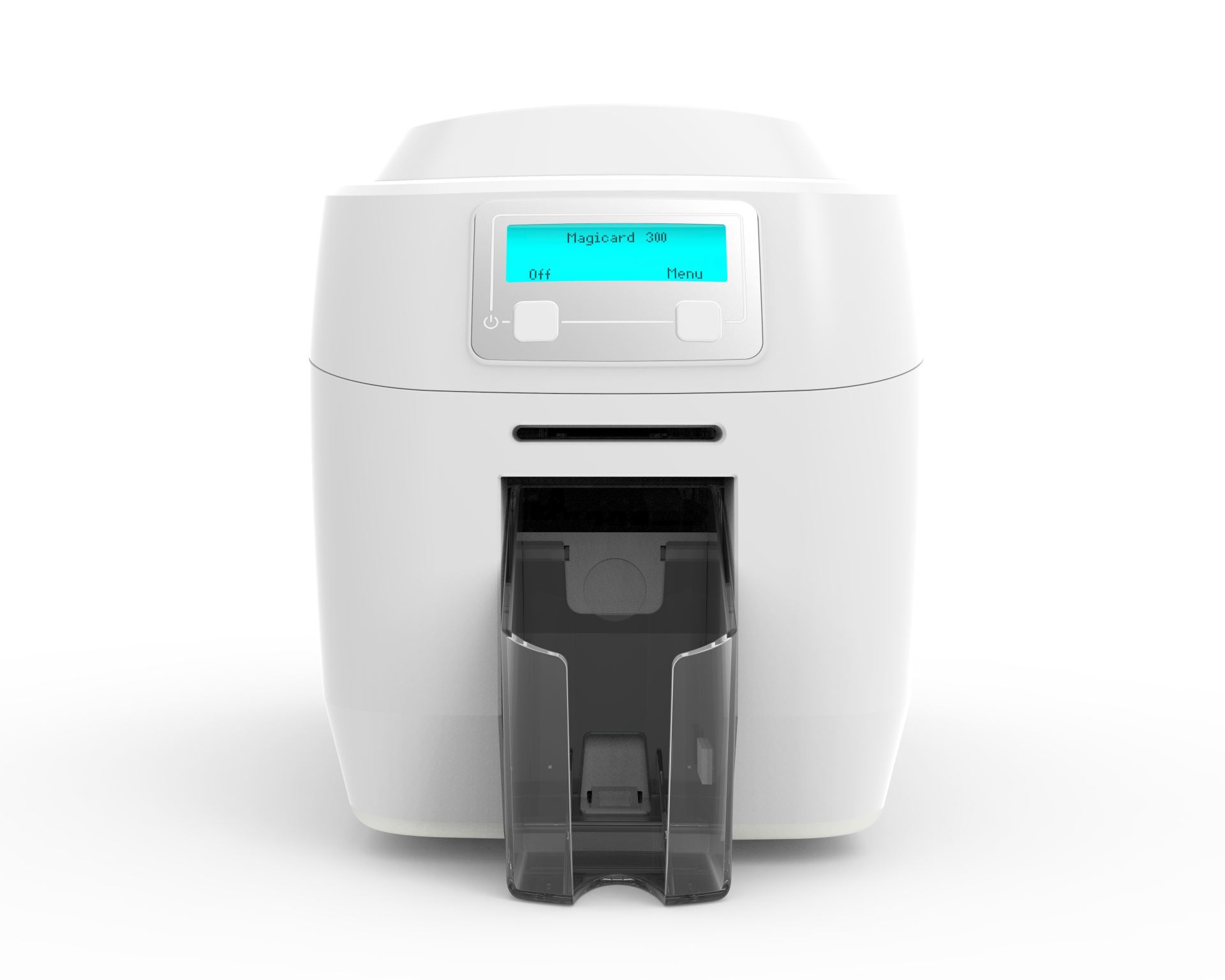 Image of MAGICARD 300 ID Card Printer with Magnetic Stripe Encoding...