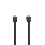 Hama Flexi-Slim HDMI kabel 1,5 m HDMI Type A (Standaard) Zwart
