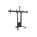 Multibrackets M Motorized Floorstand Dual Screen incl cabinet & cam-shelf