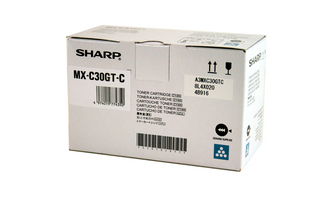 Image of Sharp MXC-30GTC Toner-kit cyan, 6K pages ISO/IEC 19752 for Sharp...